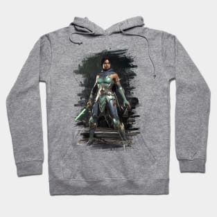 Mortal Kombat 11 Jade Print - 47211445 Hoodie